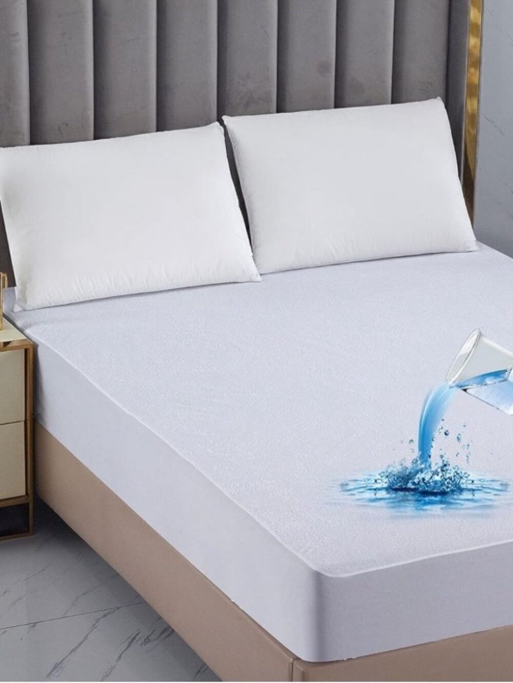 ANNEVO Twin Size Waterproof Mattress Protector